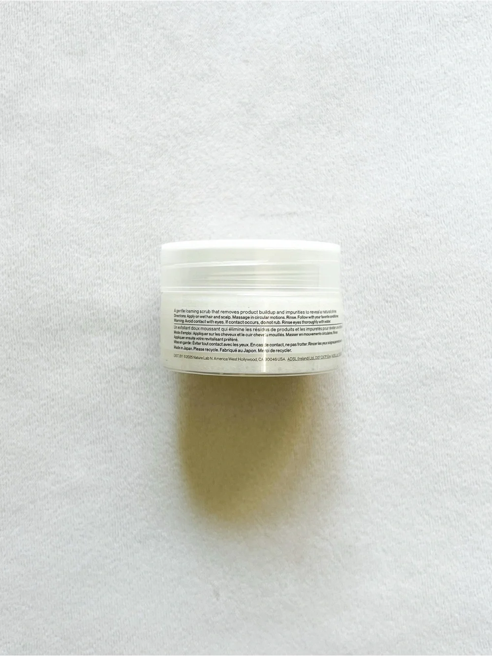 Nature Lab Perfect Clean 2-in-1 Scalp Scrub & Clarifying Shampoo - White